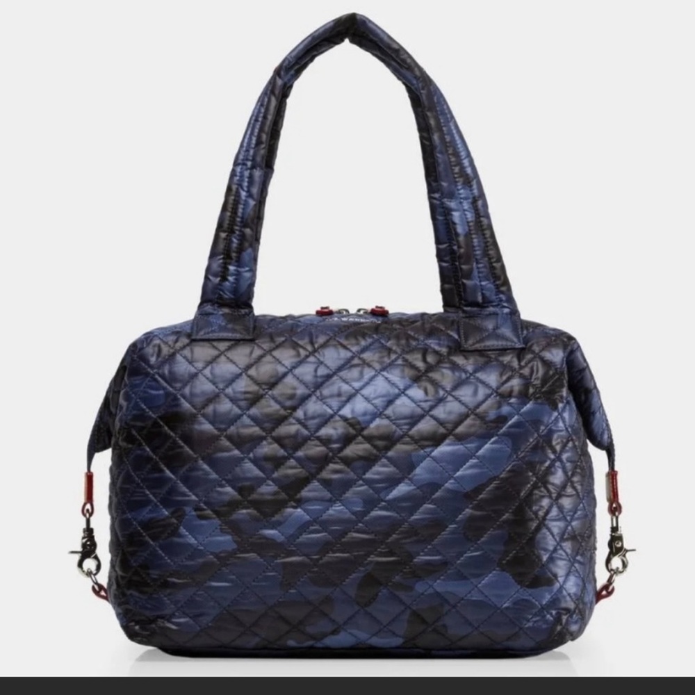 MZ Wallace Navy Blue Camo-Large Sutton-EXCELLENT CONDITION!!